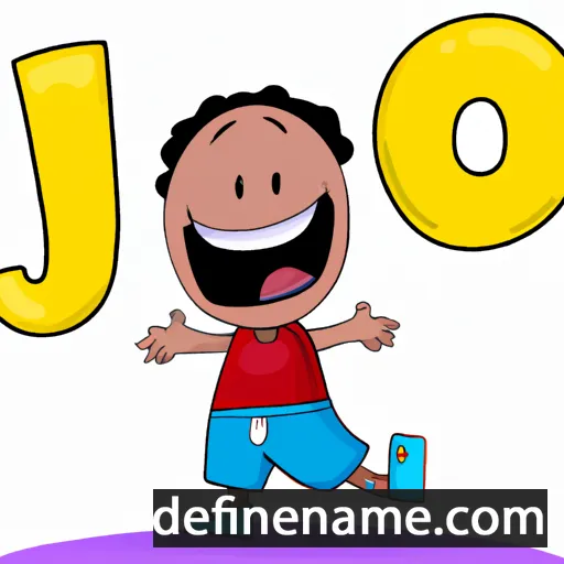 cartoon of the name Julho