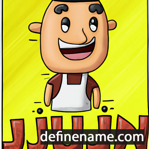 cartoon of the name Julín