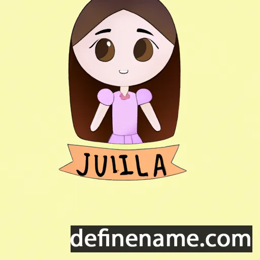 Juliána cartoon