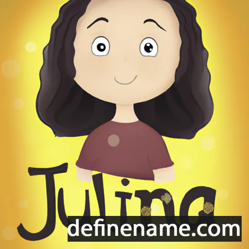 Juliãna cartoon