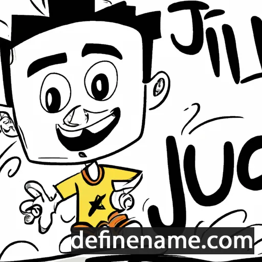 cartoon of the name Julião