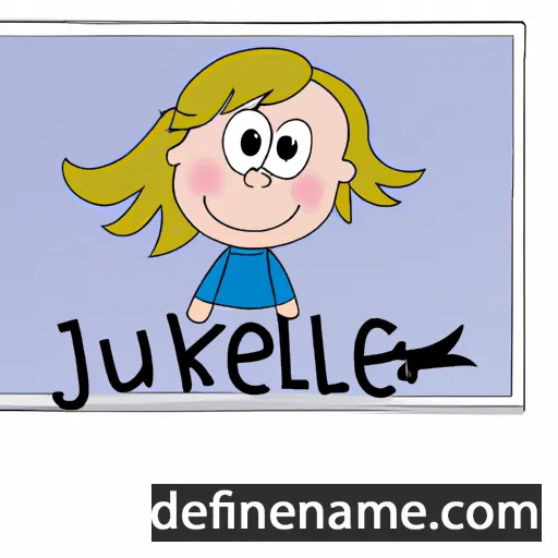 Julieke cartoon