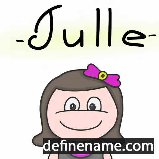 Juliele cartoon