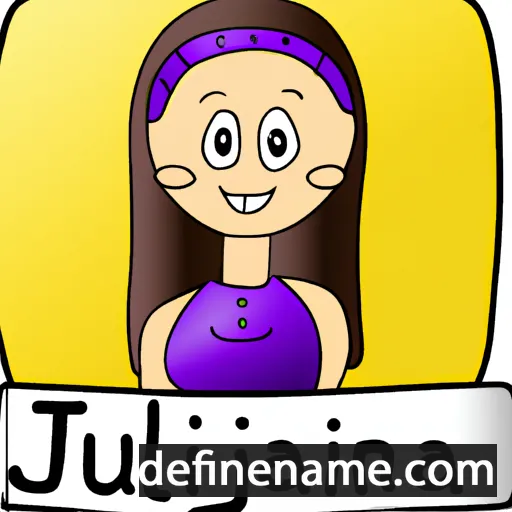 Julienna cartoon