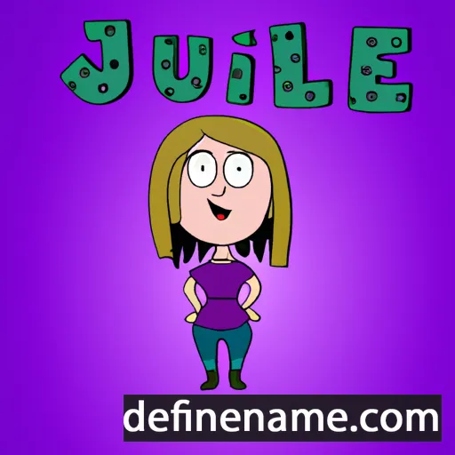 cartoon of the name Julije