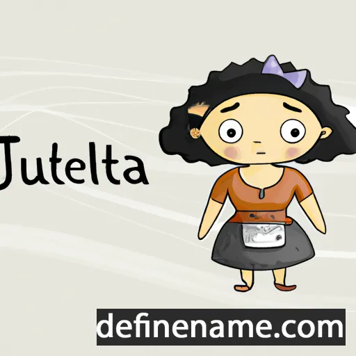 cartoon of the name Julijeta