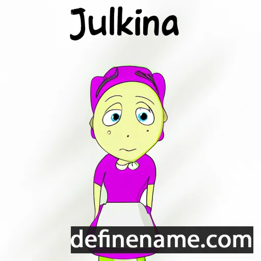 Julinka cartoon