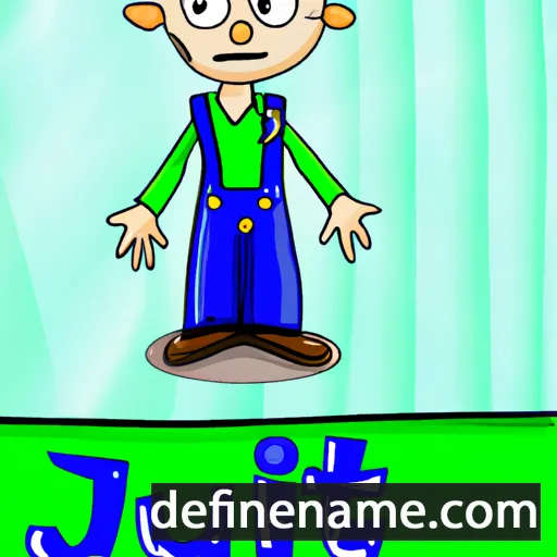 cartoon of the name Juliot