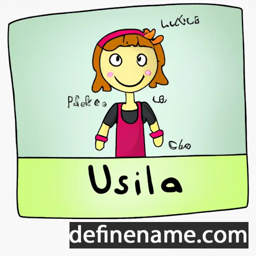 cartoon of the name Juliška