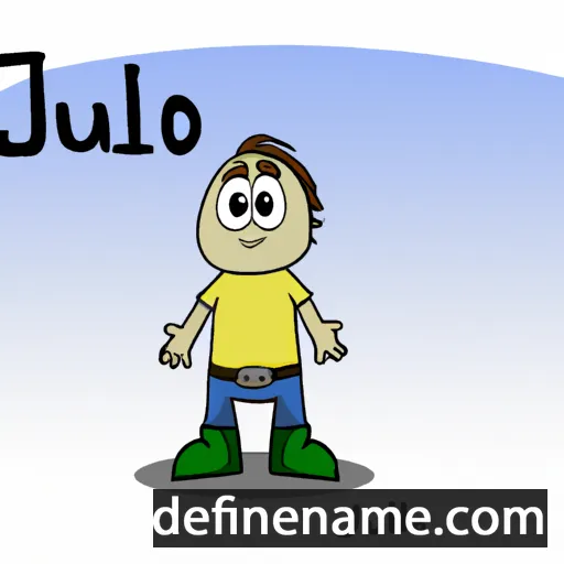 cartoon of the name Julito