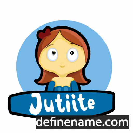 cartoon of the name Julitte