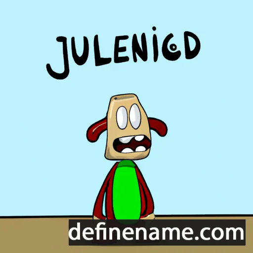 cartoon of the name Jumageldi