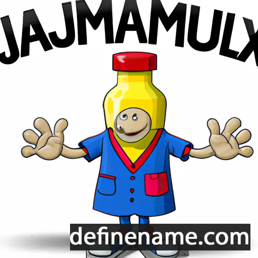 cartoon of the name Jumaxol