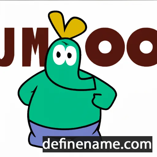 cartoon of the name Jumbo