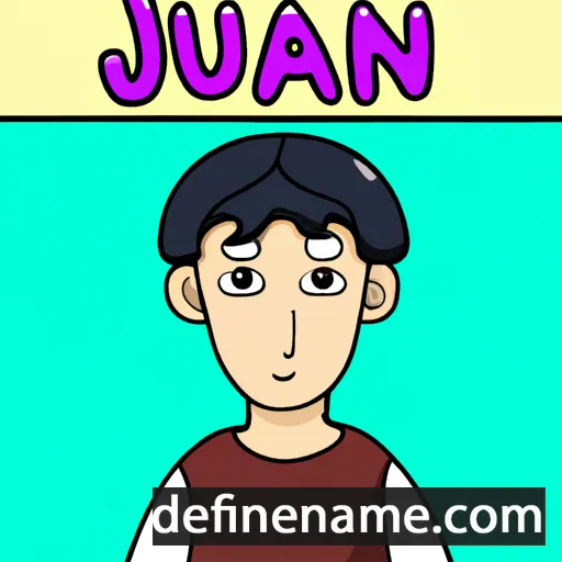 cartoon of the name Jun-hwan