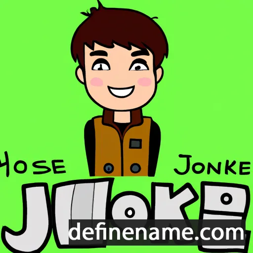 cartoon of the name Jun-hyeok