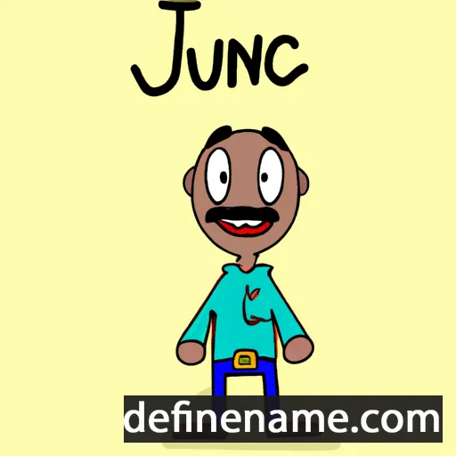 cartoon of the name Juncal