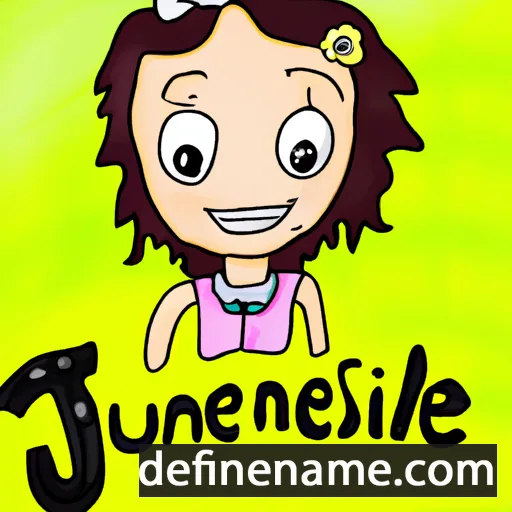 Junelise cartoon