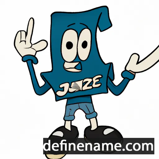 cartoon of the name Junez