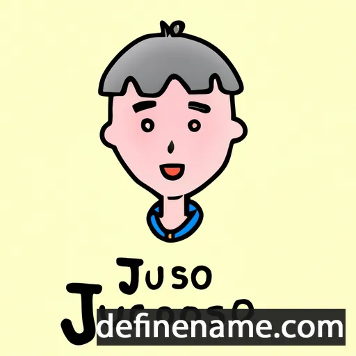 cartoon of the name Jung-soo