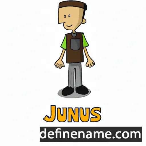 Junious cartoon