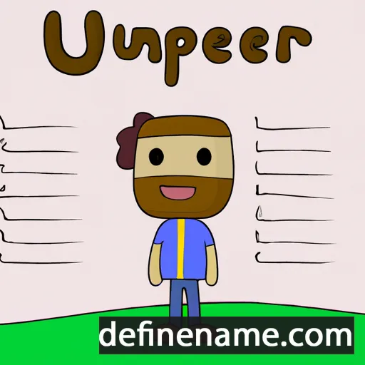 cartoon of the name Junipero