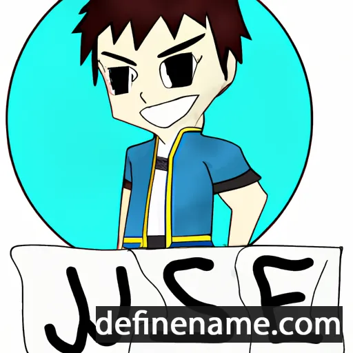 cartoon of the name Junsei