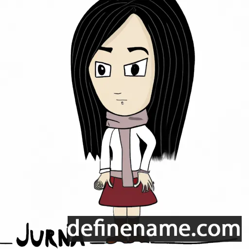 Jurania cartoon