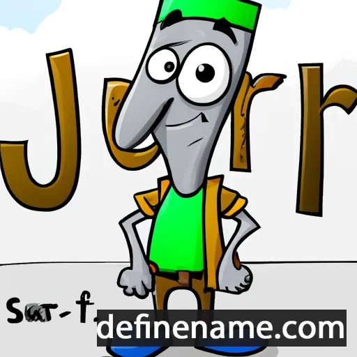 cartoon of the name Jurat