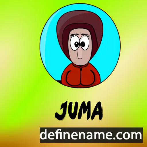 cartoon of the name Jurema