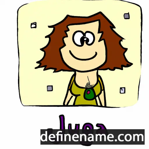 cartoon of the name Jurga