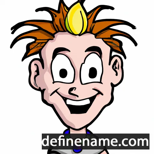 cartoon of the name Juriaan