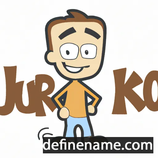 cartoon of the name Jurko