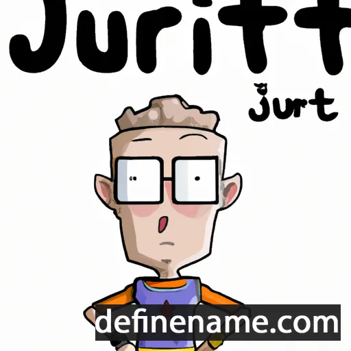 cartoon of the name Jurrit