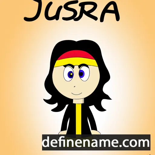 Jusara cartoon