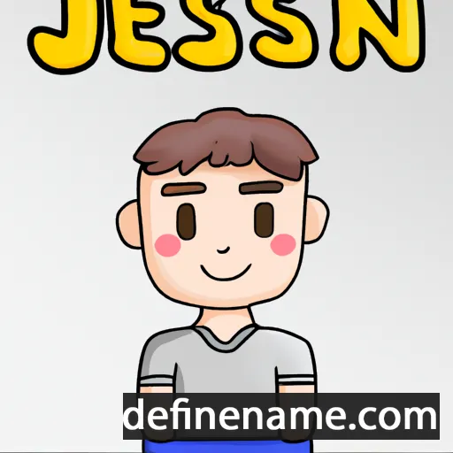 cartoon of the name Jusejin