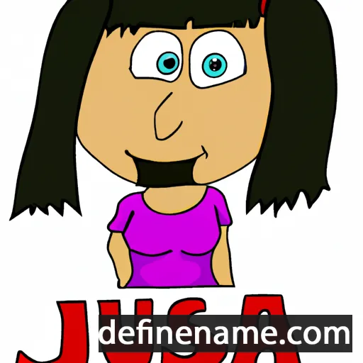 cartoon of the name Juska