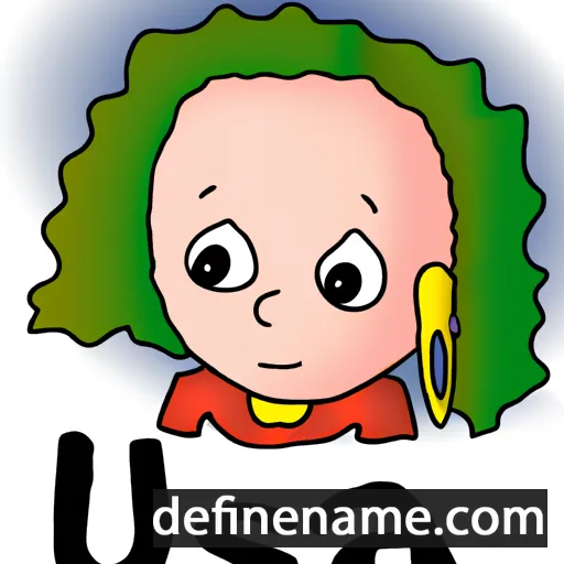 cartoon of the name Jussa