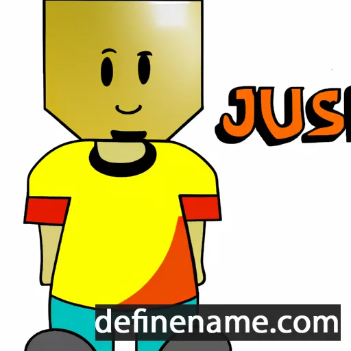 cartoon of the name Jusu