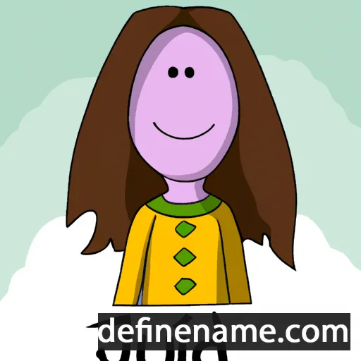 cartoon of the name Juudit