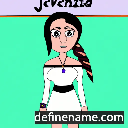 cartoon of the name Juventina