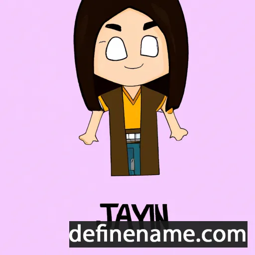 cartoon of the name Jyani