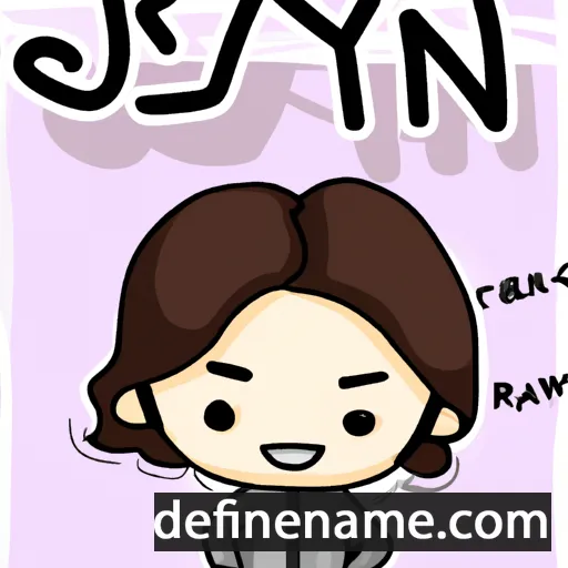 cartoon of the name Jyn