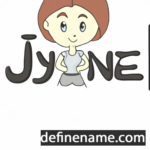 Jyne cartoon