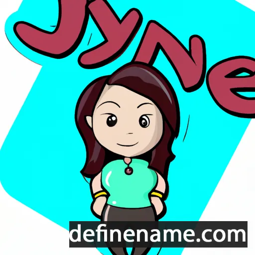 Jyne cartoon