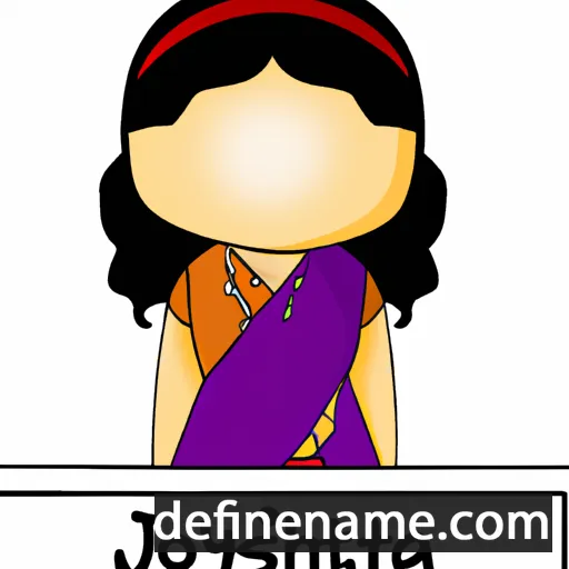 cartoon of the name Jyotisha