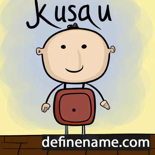 cartoon of the name Kájusz