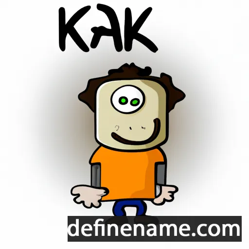 Kákr cartoon