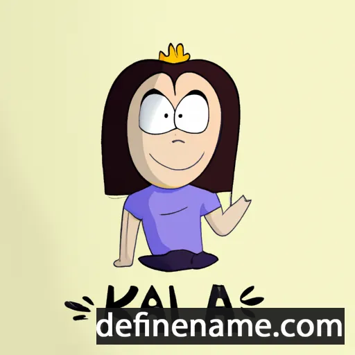 cartoon of the name Kála