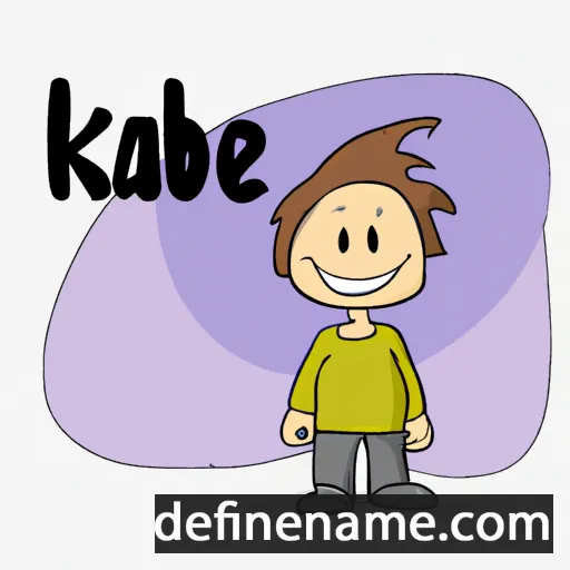 Káleb cartoon